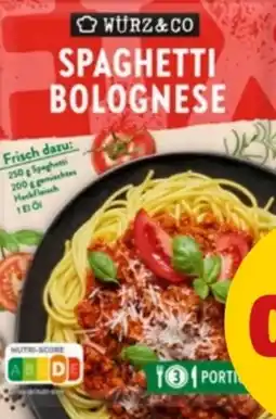 PENNY Würz&Co Fix Spaghetti Bolognese Angebot
