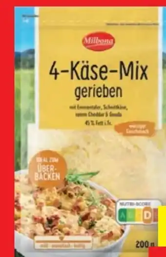 Lidl Milbona 4-Käse-Mix Angebot