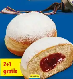 Lidl Lidl Backshop Berliner mit Mehrfruchtfüllung Angebot