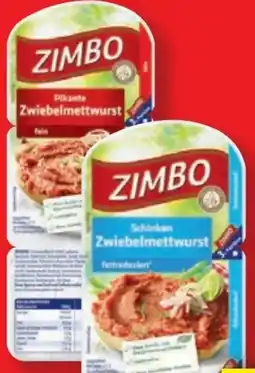 Lidl Zimbo Pikante Zwiebelmettwurst Angebot
