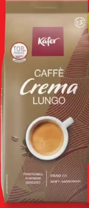 Lidl Käfer Kaffee Caffè Crema Lungo Angebot