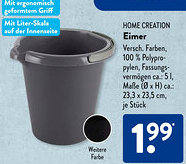 Aldi Süd HOME CREATION Eimer Angebot