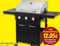 Lidl Grillmeister Gasgrill Memphis Angebot