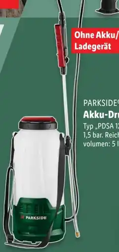 Lidl Parkside Akku-Drucksprüher PDSA 12/20-Li C2 Angebot