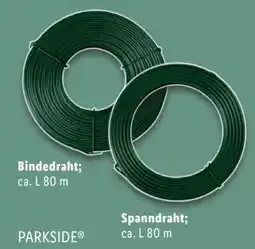 Lidl Parkside Bindedraht Angebot