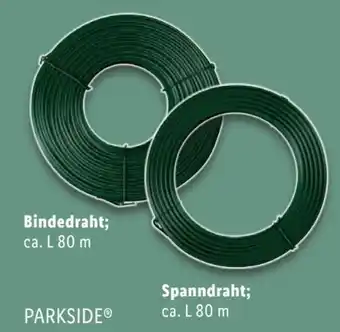 Lidl Parkside Bindedraht Angebot