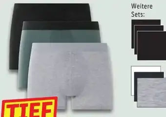 Lidl Livergy Herren 3 Boxer Angebot