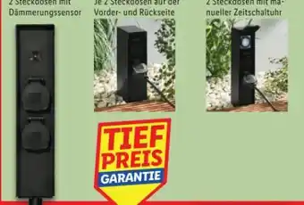 Lidl Livarno Home Außensteckdosen-Säule Angebot