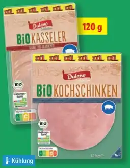 Lidl Dulano Bio Kochschinken XXL Angebot