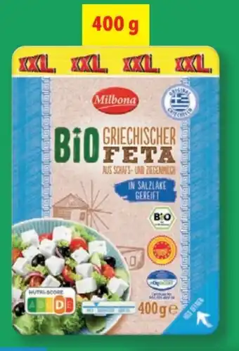 Lidl Milbona Bio Griechischer Feta Angebot