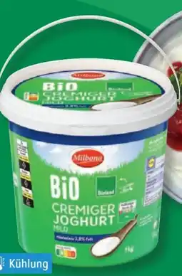 Lidl Milbona Bio Cremiger Joghurt mild Angebot