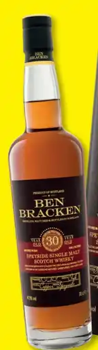 Lidl Ben Bracken Speyside Single Malt Scotch Whisky 30Y Angebot