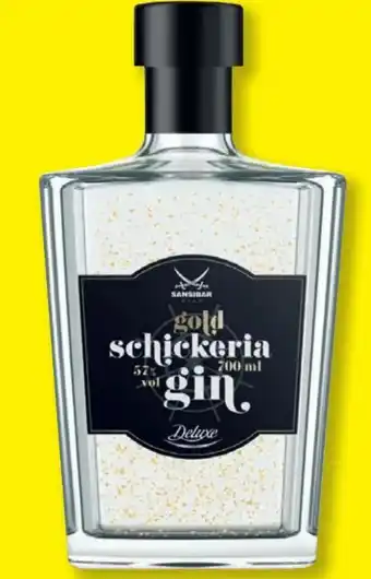Lidl Sansibar Deluxe Gold Schickeria Gin Angebot