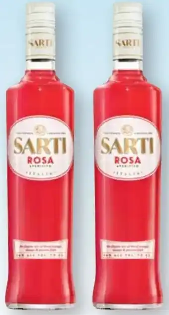 Scheck-in-Center Sarti Rosa Aperitif Angebot