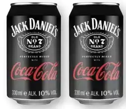 Scheck-in-Center Jack Daniel's Old Tennessee Whiskey & Coca Cola Angebot