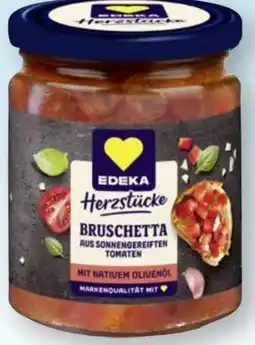 Scheck-in-Center Edeka Herzstücke Bruschetta Angebot