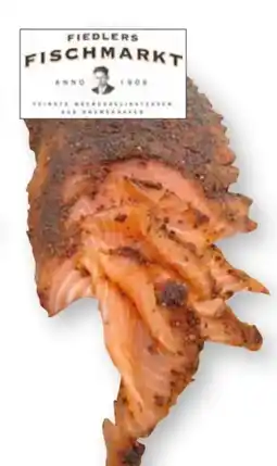 Scheck-in-Center Fiedlers Fischmarkt Pastrami Lachs Angebot