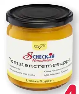 Scheck-in-Center Scheck-in Manufaktur Tomatencremesuppe Angebot