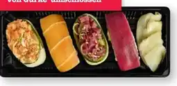 Scheck-in-Center Veganer Lax und Tun Gunkan Nigiri Angebot