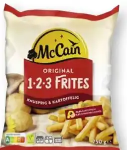 Scheck-in-Center McCain 1-2-3 Frites Angebot