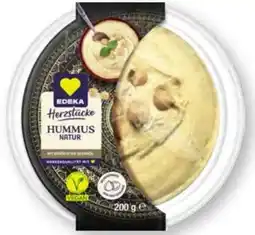 Scheck-in-Center Edeka Herzstücke Hummus Natur Vegan Angebot