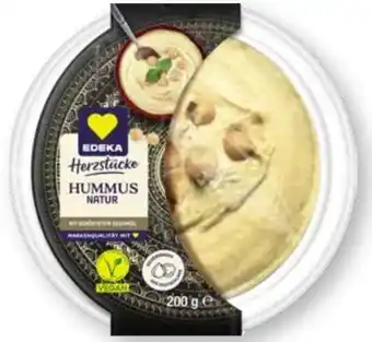 Scheck-in-Center Edeka Herzstücke Hummus Natur Vegan Angebot