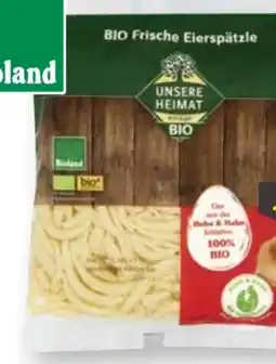 Scheck-in-Center Unsere Heimat Echt & Gut Bio Eierspätzle Angebot