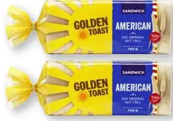 Scheck-in-Center Golden Toast American Sandwich Angebot