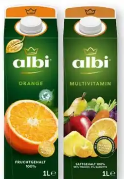 Scheck-in-Center Albi Saft Angebot