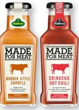 Scheck-in-Center Kühne Made for Meat Würzsauce Angebot