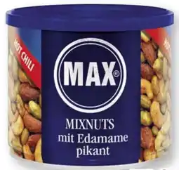 Scheck-in-Center Max Kiene Mixnuts mit Edamame Angebot