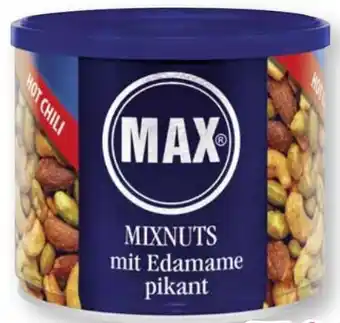 Scheck-in-Center Max Kiene Mixnuts mit Edamame Angebot