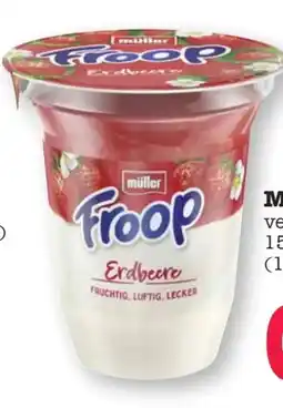 Scheck-in-Center Müller Froop Joghurt Angebot