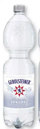 Scheck-in-Center Gerolsteiner Mineralwasser Angebot