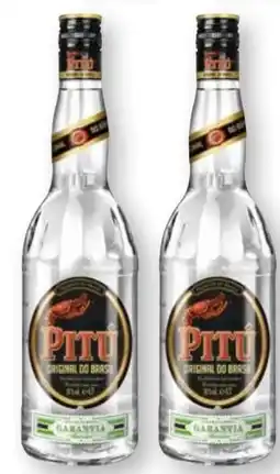 Scheck-in-Center Pitú Original Cachaça do Brasil Angebot