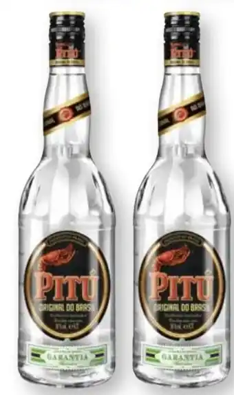 Scheck-in-Center Pitú Original Cachaça do Brasil Angebot