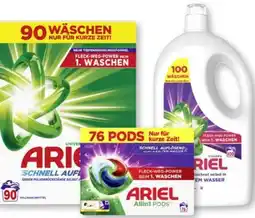 Scheck-in-Center Ariel Waschmittel Angebot