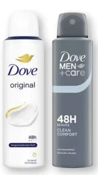 Scheck-in-Center Dove Deo-Spray Angebot