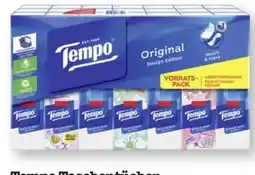 Scheck-in-Center Tempo Taschentücher Original Angebot