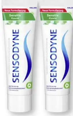 Scheck-in-Center Sensodyne Sensitiv Fluorid Zahncreme Angebot