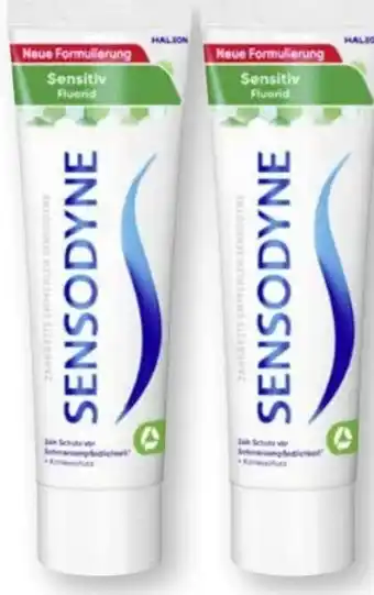 Scheck-in-Center Sensodyne Sensitiv Fluorid Zahncreme Angebot
