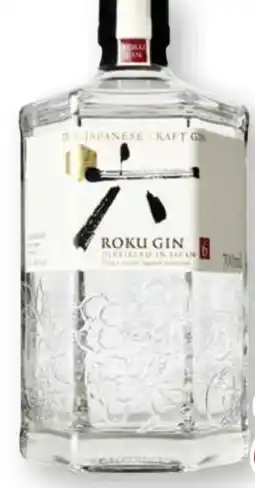 Scheck-in-Center Roku The Japanese Craft Gin Angebot