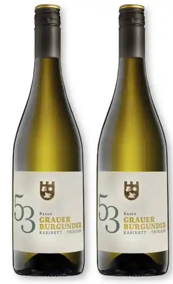 Scheck-in-Center Ortenauer Weinkeller Grauer Burgunder Kabinett 53 Angebot