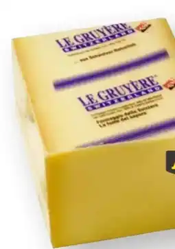 Scheck-in-Center Le Gruyère Schweizer Hartkäse Angebot