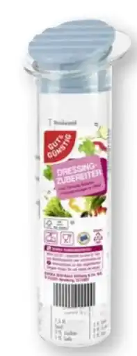 Scheck-in-Center Gut & Günstig Dressingshaker Angebot