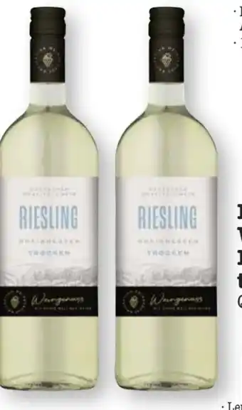 Scheck-in-Center Wein-Genuss Riesling Angebot
