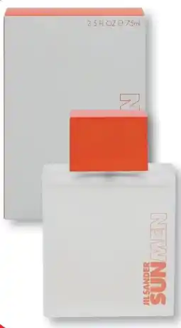 Scheck-in-Center Jil Sander Sun Men EdT Angebot