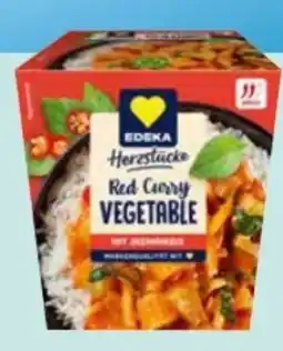 Edeka Edeka Herzstücke Red Curry Vegetable mit Jasmin Reis Angebot