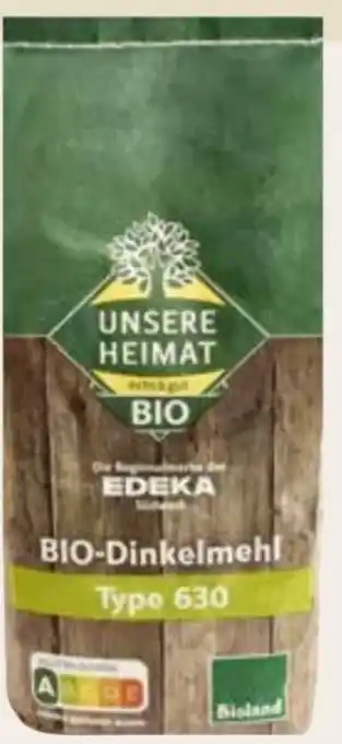 Edeka Unsere Heimat Echt & Gut Bio-Dinkelmehl Angebot