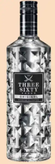 Edeka Three Sixty Vodka Original Angebot